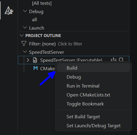 emNet VSCode CMake Target Build.png