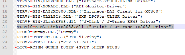 KeilPK51 ToolsINI Edit.png