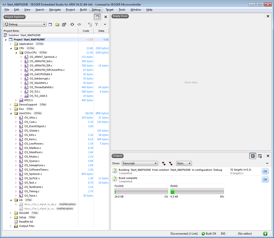 Rebuild source code project