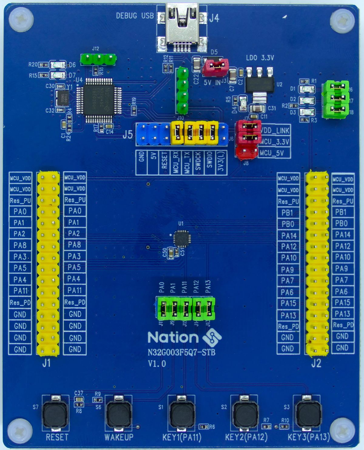 Nations N32G003F5Q7-STB - SEGGER Knowledge Base
