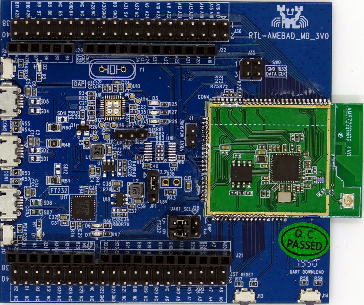 Realtek RTL-AMEBAD MB 3V0 RTL8720DF - SEGGER Knowledge Base