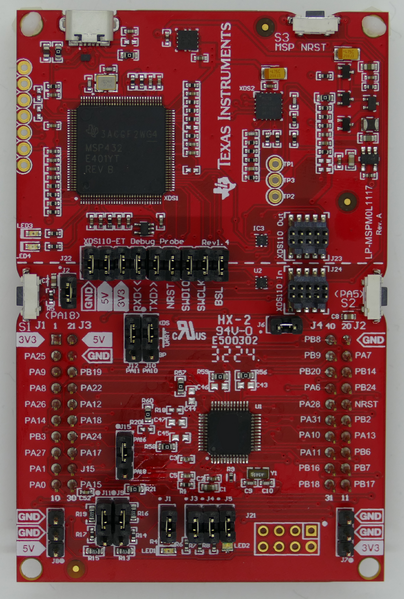 File:TI LP MSPM0L1117 board.png