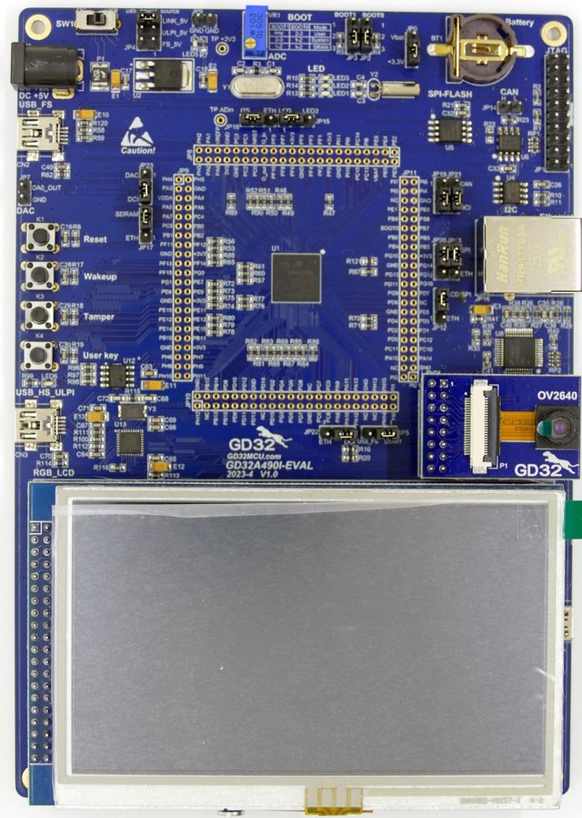 GigaDevice GD32A490I-EVAL - SEGGER Knowledge Base