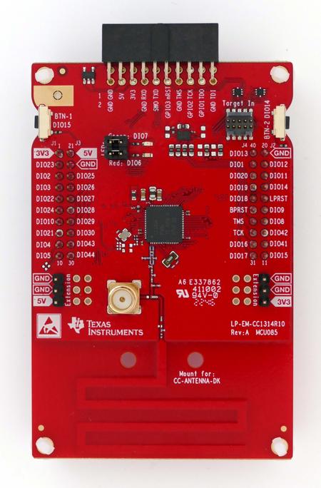 TI LP-EW-CC1314R10 CC1314R10 board.jpg