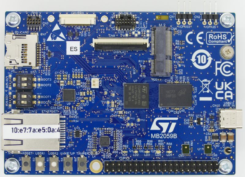 File:ST STM32MP215F-DK board.jpg