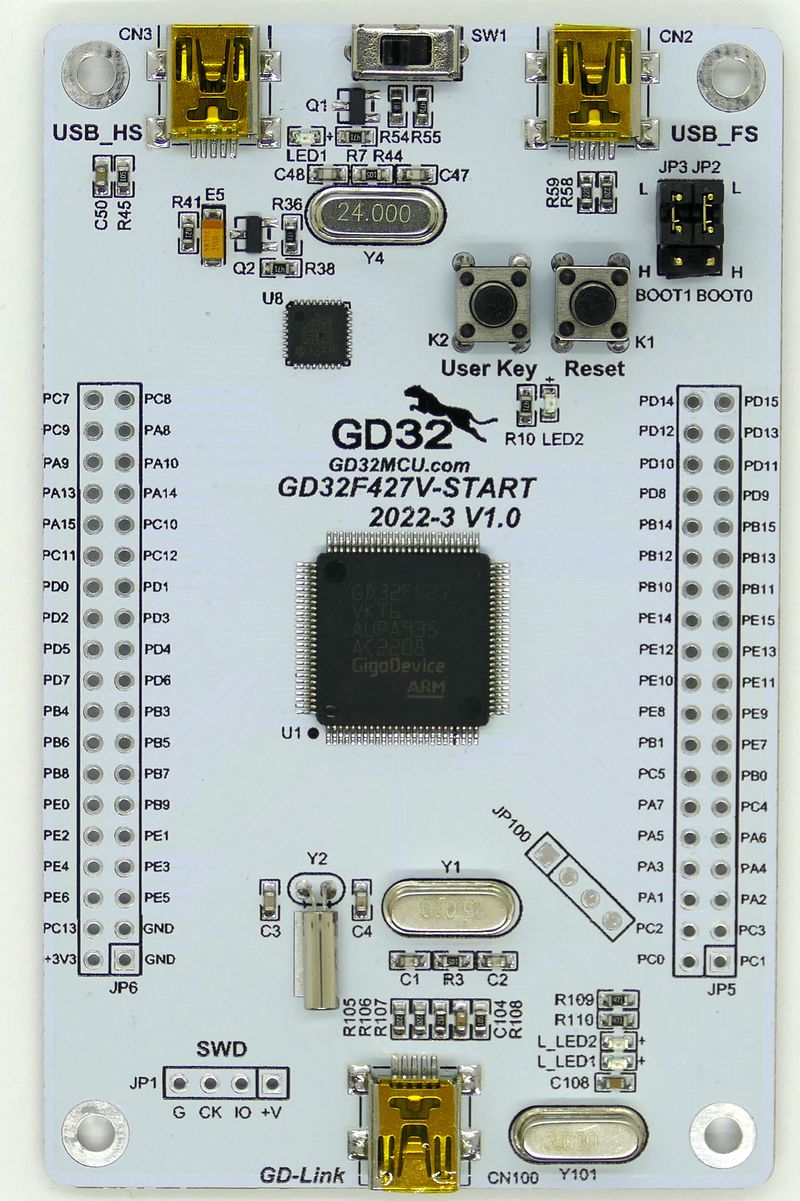 GigaDevice GD32F427V-START - SEGGER Knowledge Base