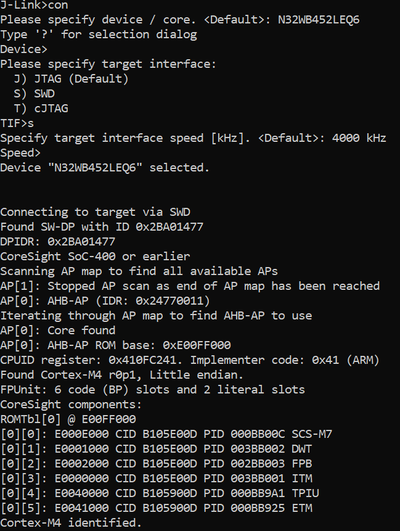 Nations N32WB45xL EVB N32WB452LEQ6 connect.png