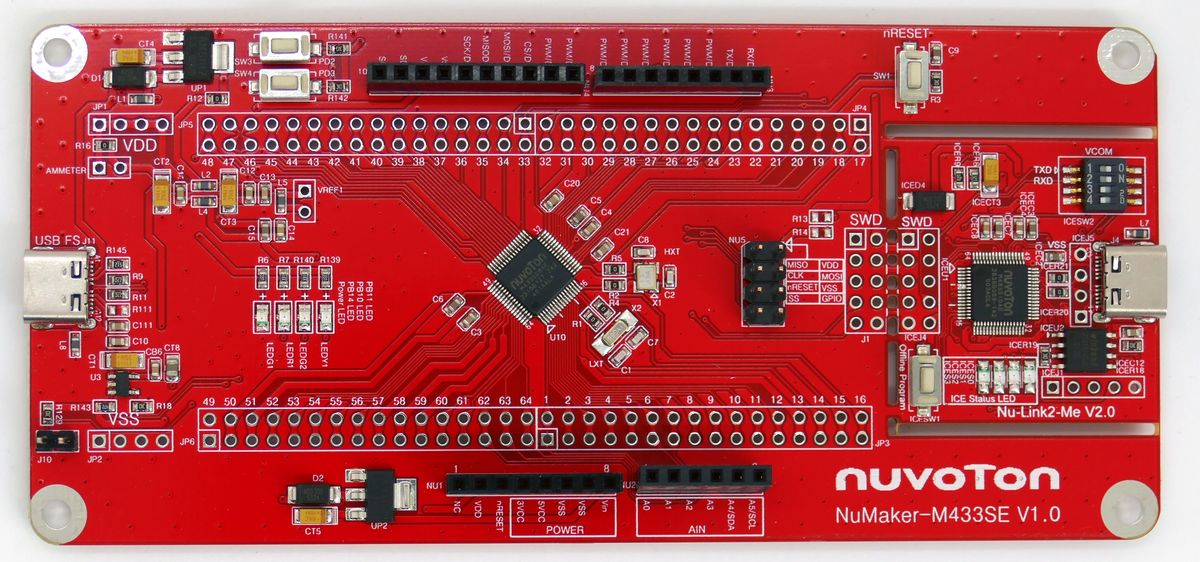 Nuvoton NuMaker-M433SE V1.0 - SEGGER Knowledge Base