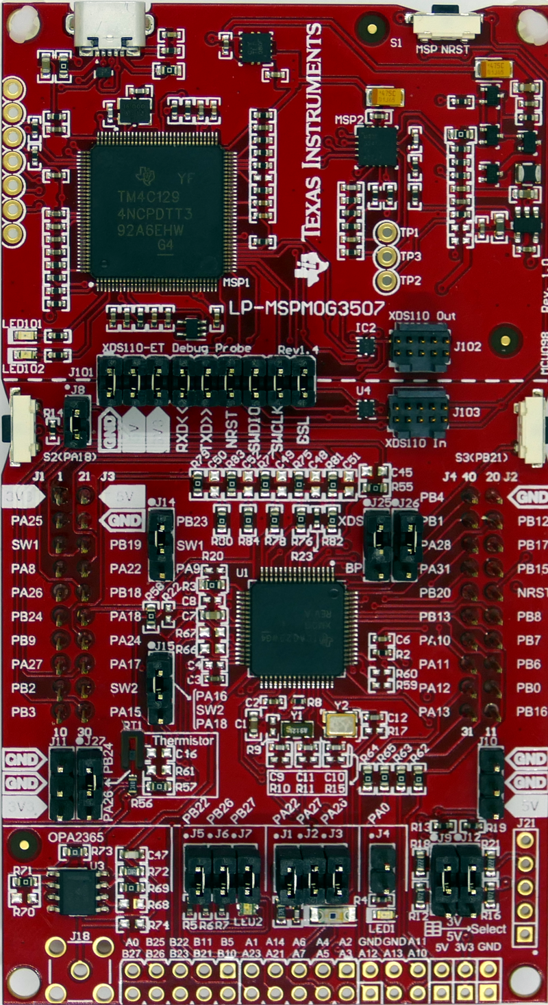 TI LP-MSPM0G3507 - SEGGER Knowledge Base