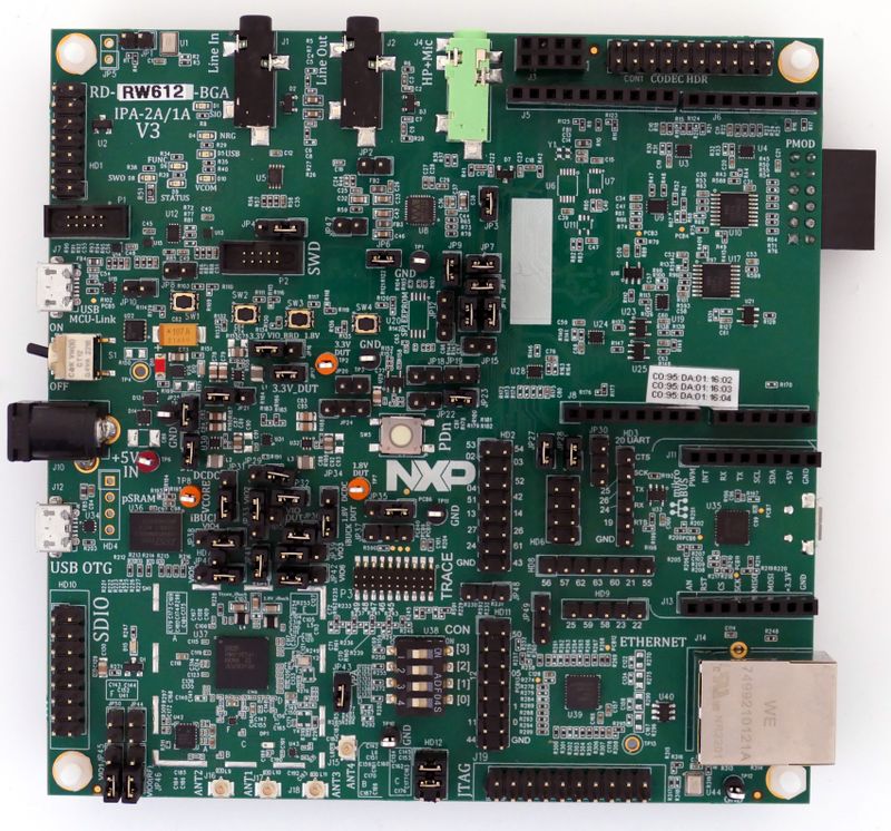 NXP RD-RW616-BGA IPA-2A/1A - SEGGER Knowledge Base