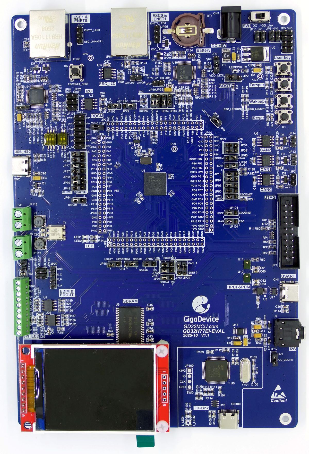 GigaDevice GD32H77EI-EVAL - SEGGER Knowledge Base