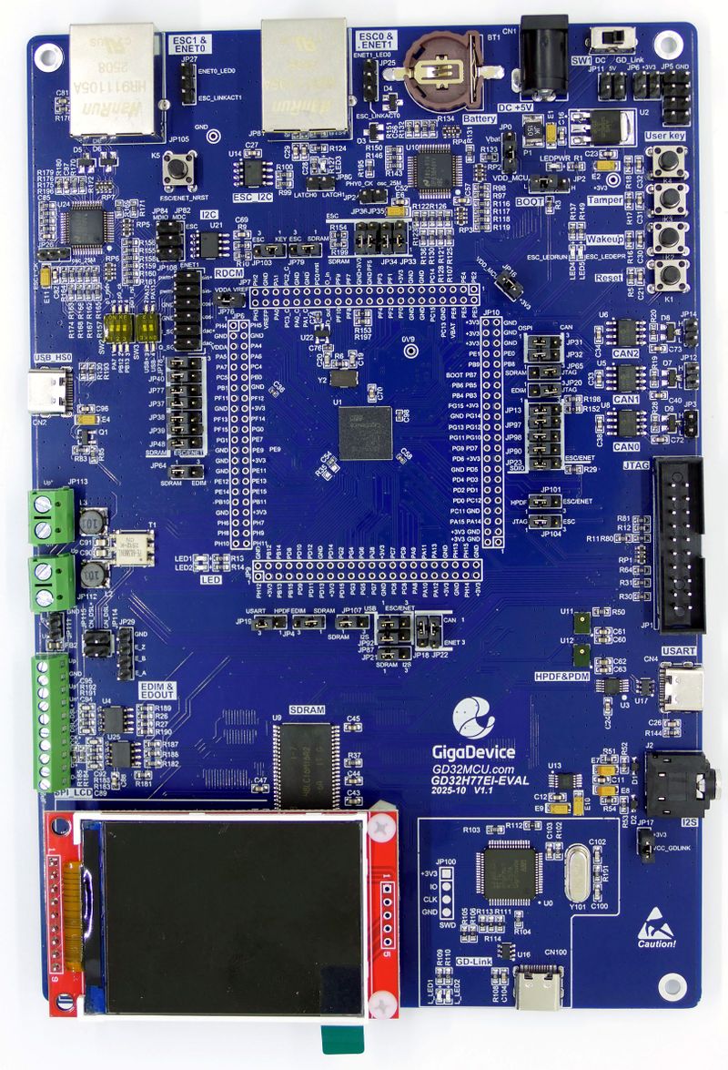 GigaDevice GD32H77EI-EVAL - SEGGER Knowledge Base