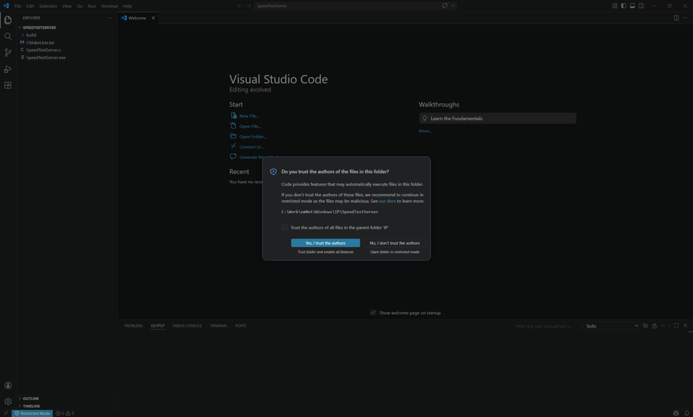 emNet VSCode OpenProjectFolderTrust.png