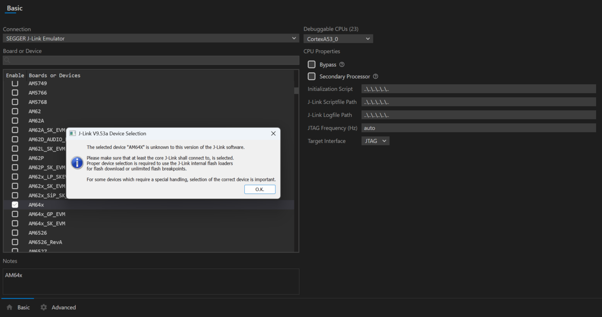 TI Code Composer Studio - SEGGER Knowledge Base