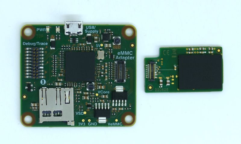 File:eMMC and Target Board.jpg