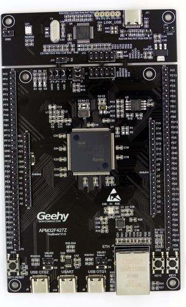 File:Geehy APM32F427Z TinyBoard board.jpg