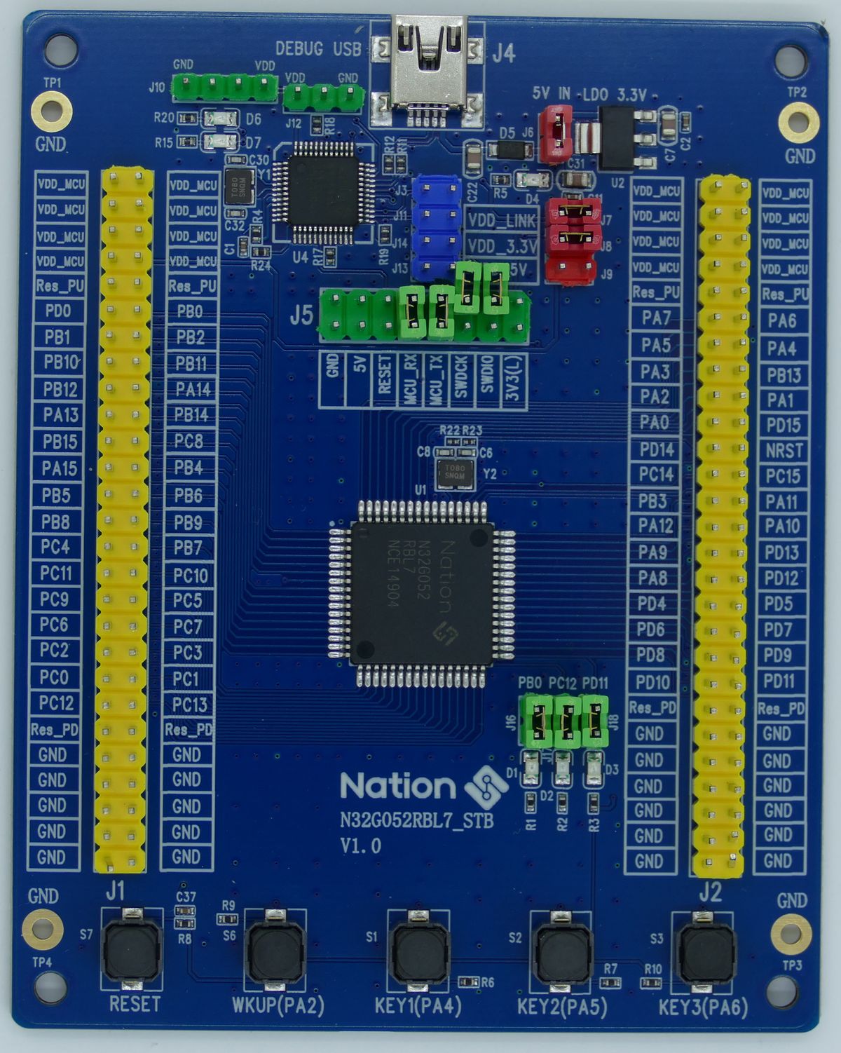 Nations N32G052RBL7 STB - SEGGER Knowledge Base