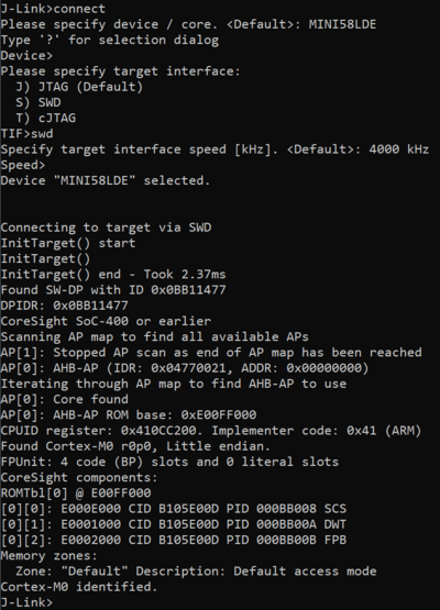 Nuvoton NuTiny-SDK-Mini58 Connect.PNG