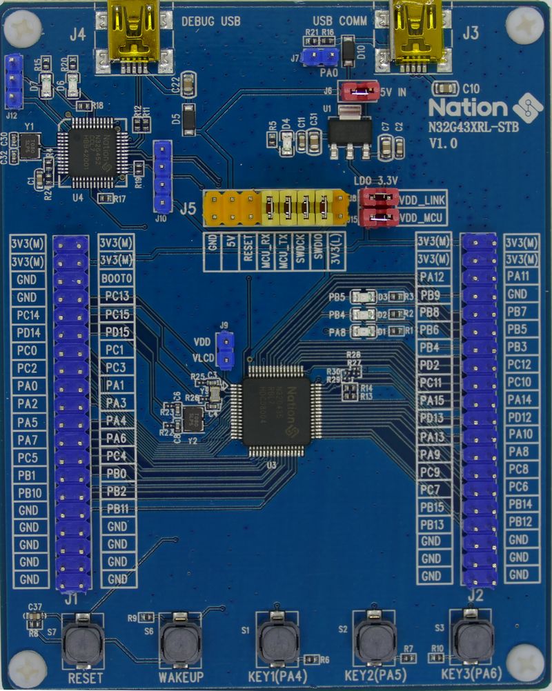 Nations N32G43XRL-STB - SEGGER Knowledge Base