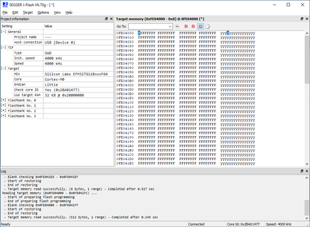 Silicon Labs EFM32TG11B - SEGGER Knowledge Base