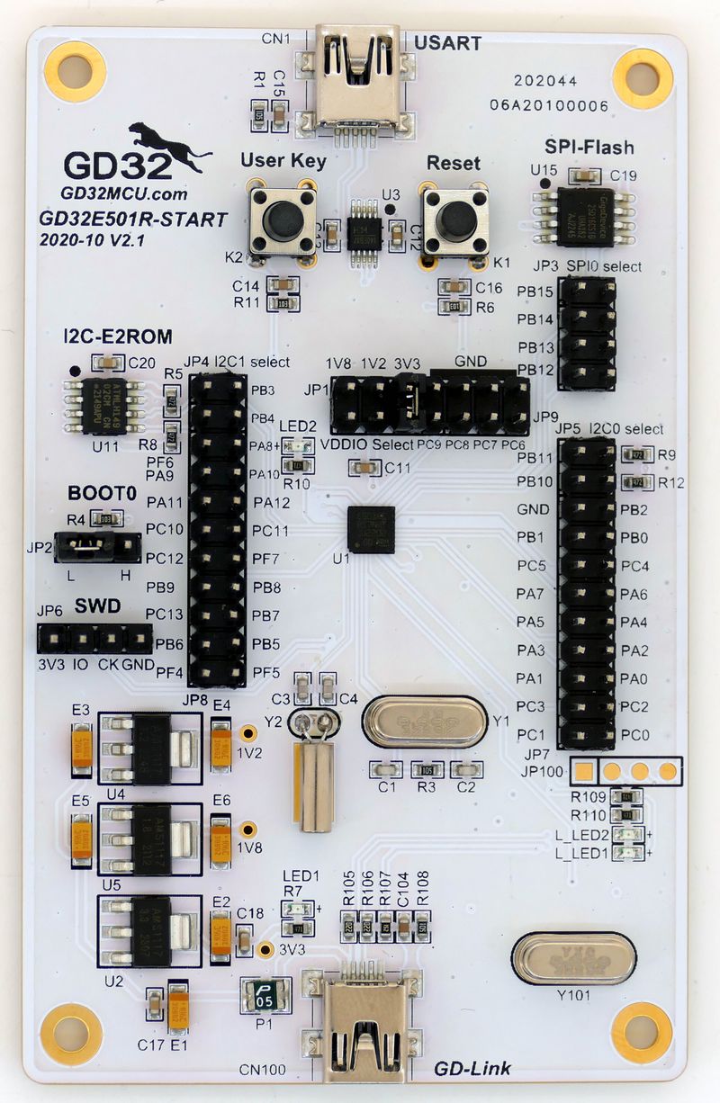 GigaDevice GD32E501R-START - SEGGER Knowledge Base