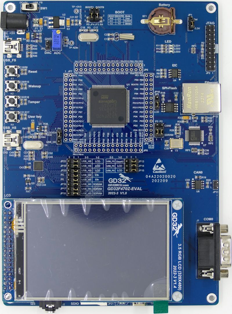 GigaDevice GD32F470Z-EVAL - SEGGER Knowledge Base