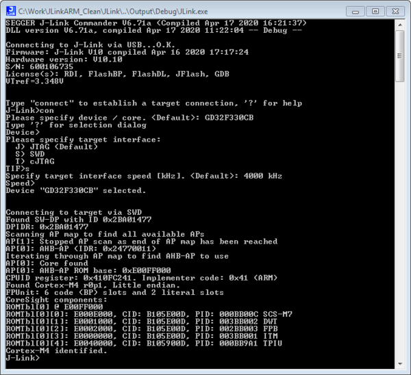 GD32330x - SEGGER Knowledge Base