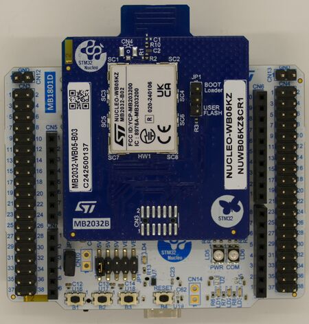 ST NUCLEO-WB05KZ board 1.JPG
