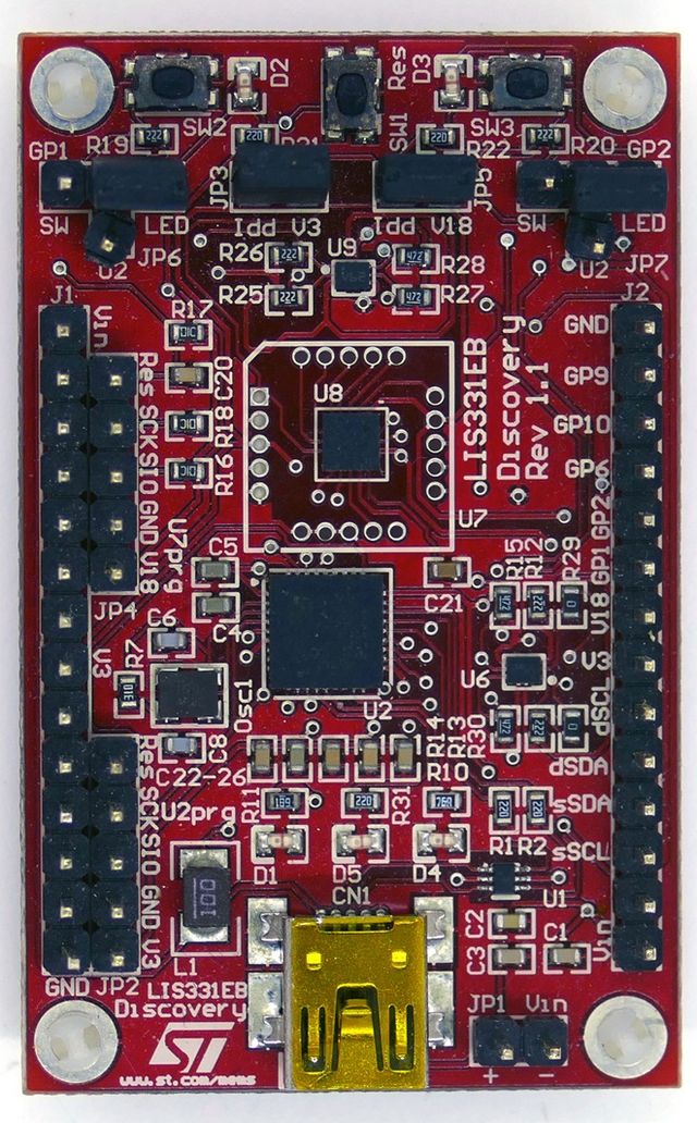 LIS331EB Discovery - SEGGER Knowledge Base
