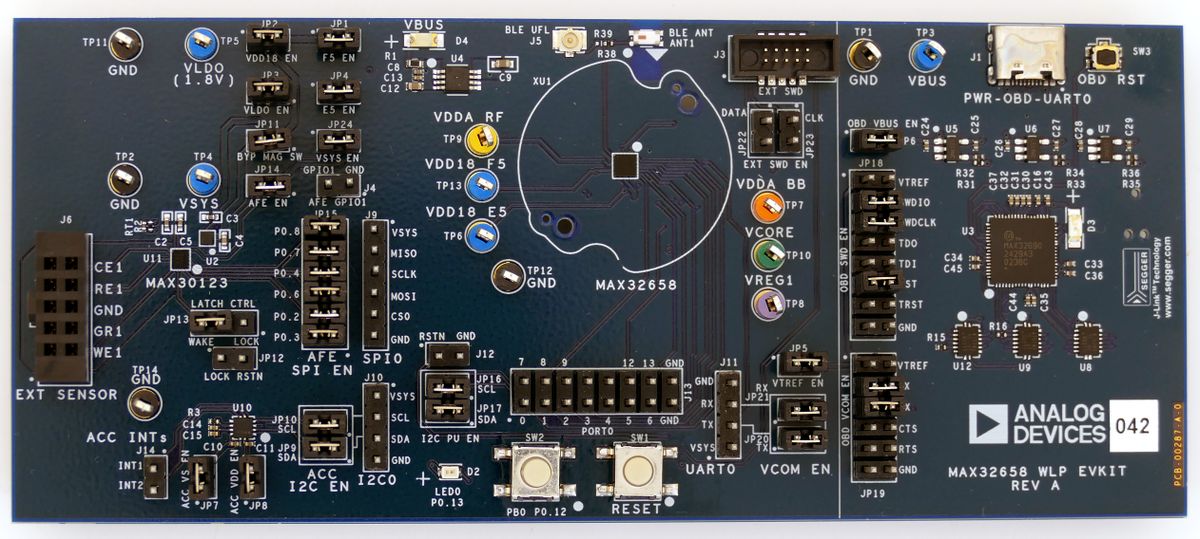 Analog MAX32568 WLP EVKIT - SEGGER Knowledge Base
