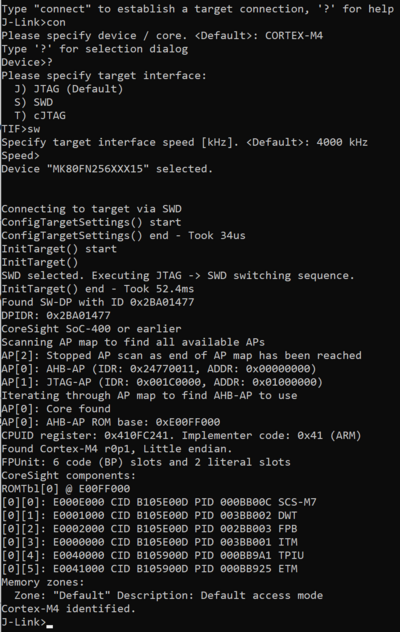 NXP TWR-K80F150M Connect.PNG