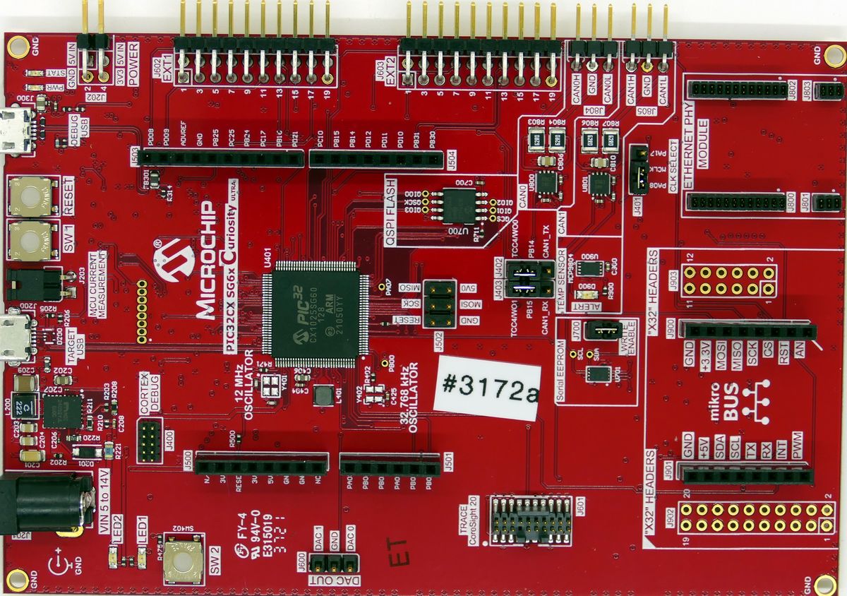 PIC32CX SG6x Curiosity Ultra - SEGGER Knowledge Base