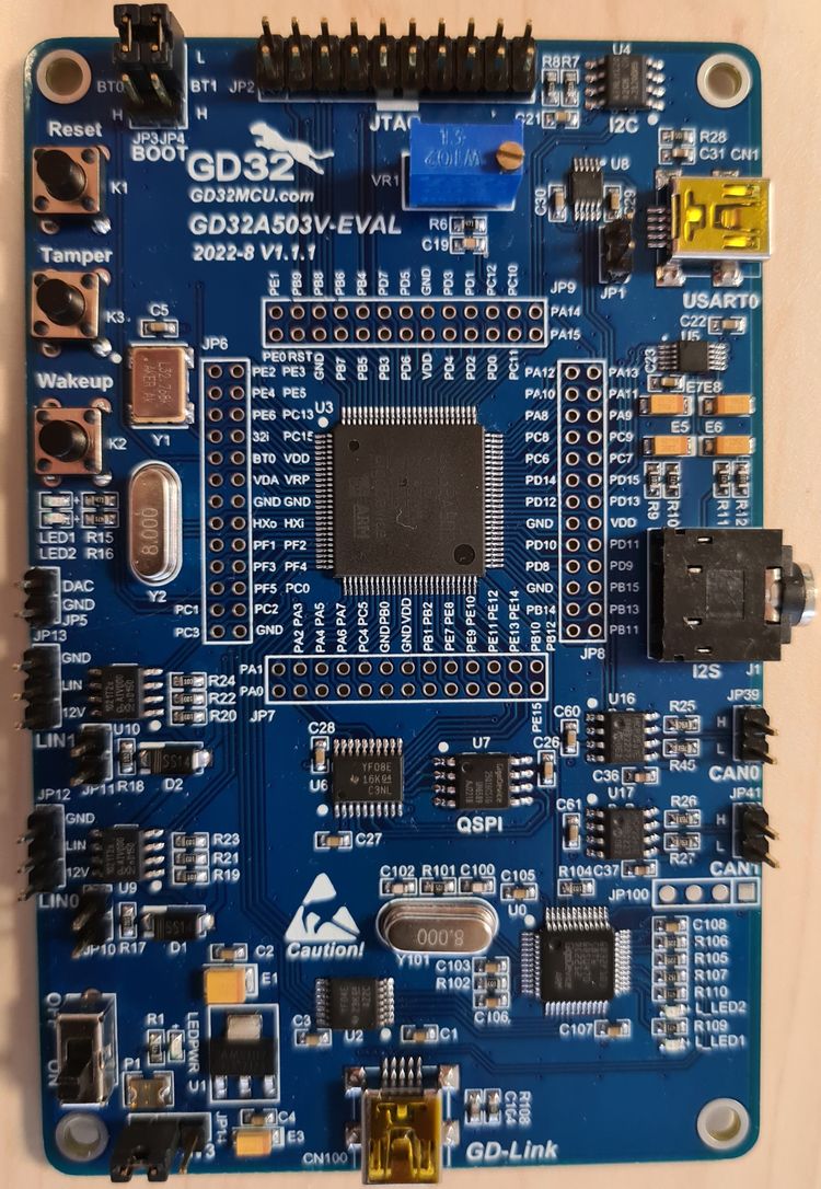 GigaDevice GD32A503-EVAL - SEGGER Knowledge Base