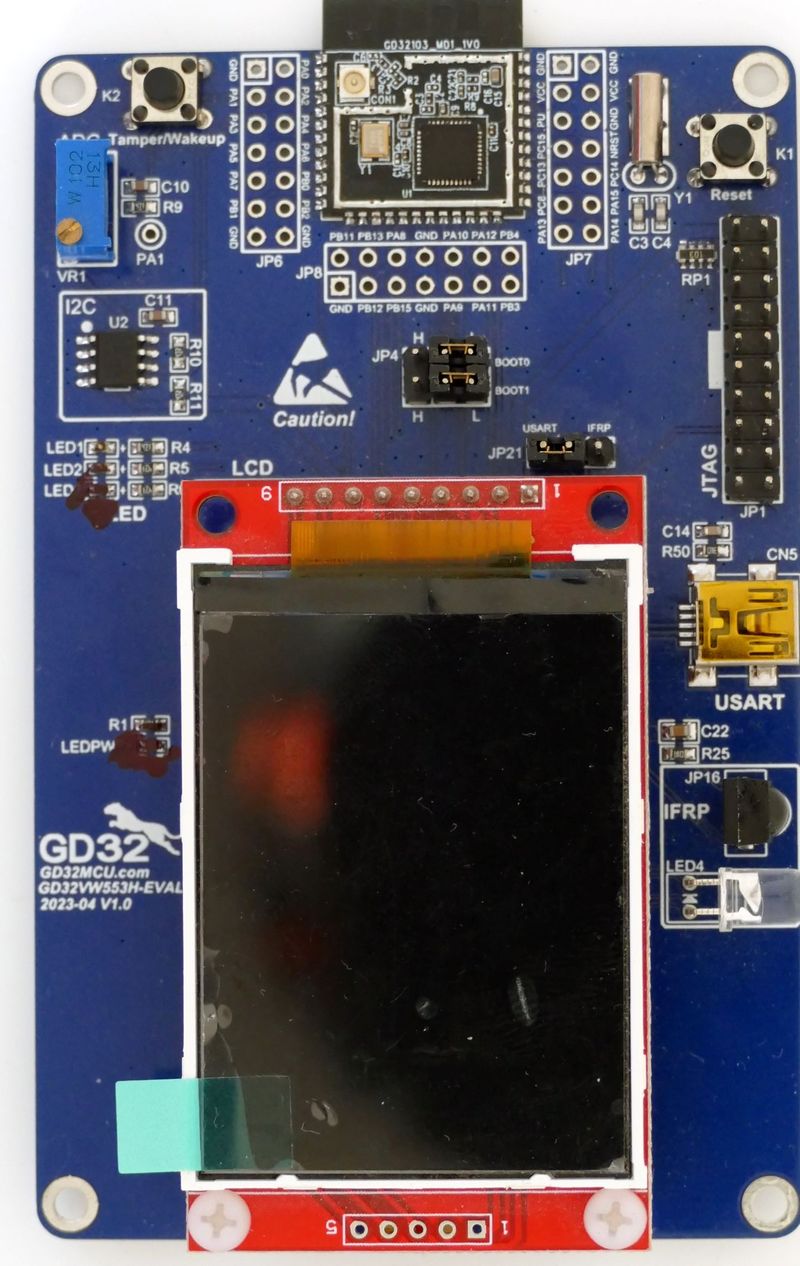 GigaDevice GD32VW553H-EVAL - SEGGER Knowledge Base